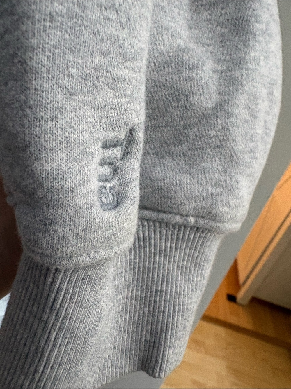 TNA Light Gray Women's Half-Zip Sweater - Picture 3 of 3
